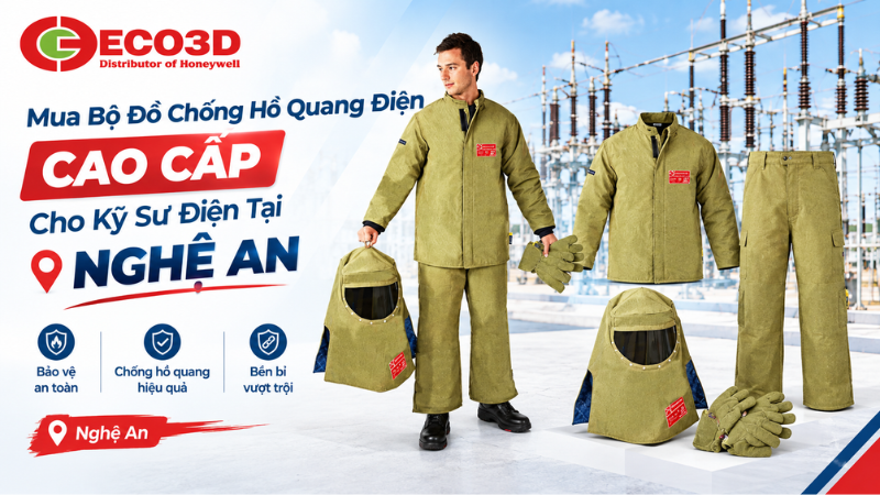 Mua Bộ Đồ Chống Hồ Quang Điện Cao Cấp Cho Kỹ Sư Điện Tại Nghệ An